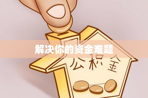 大竹解决你的资金难题