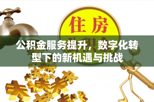 大竹公积金服务提升，数字化转型下的新机遇与挑战