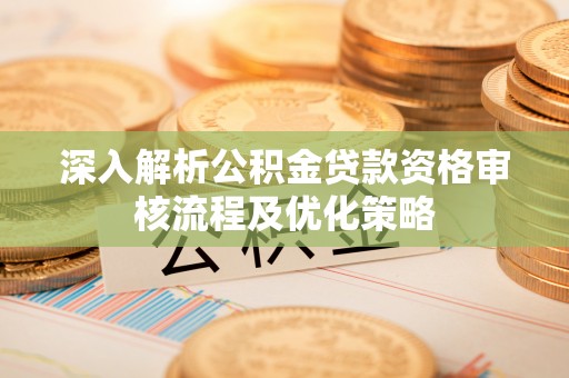 大竹深入解析公积金贷款资格审核流程及优化策略