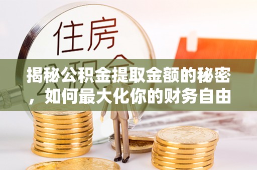 大竹揭秘公积金提取金额的秘密，如何最大化你的财务自由