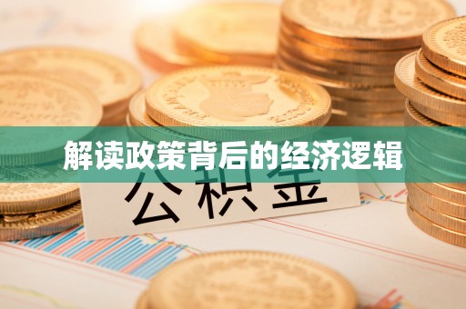 大竹解读政策背后的经济逻辑