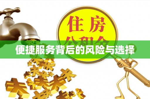 大竹便捷服务背后的风险与选择